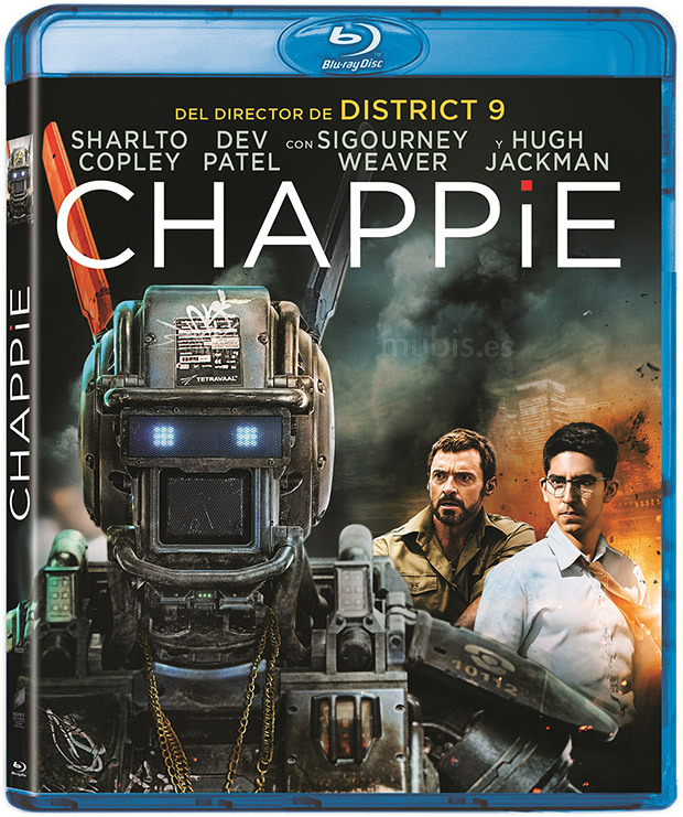 carátula Chappie Blu-ray 1