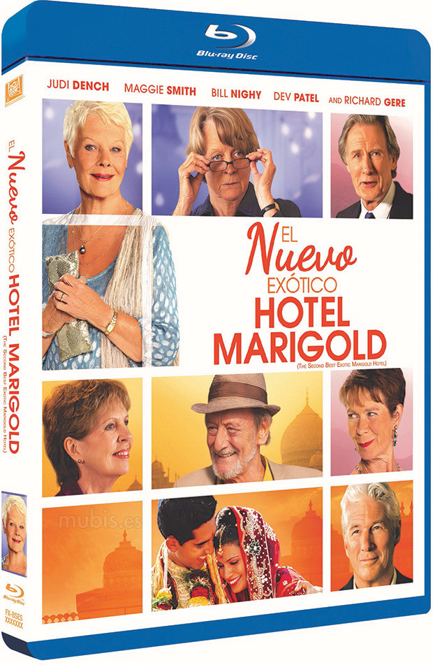 carátula El Nuevo Exótico Hotel Marigold Blu-ray 1