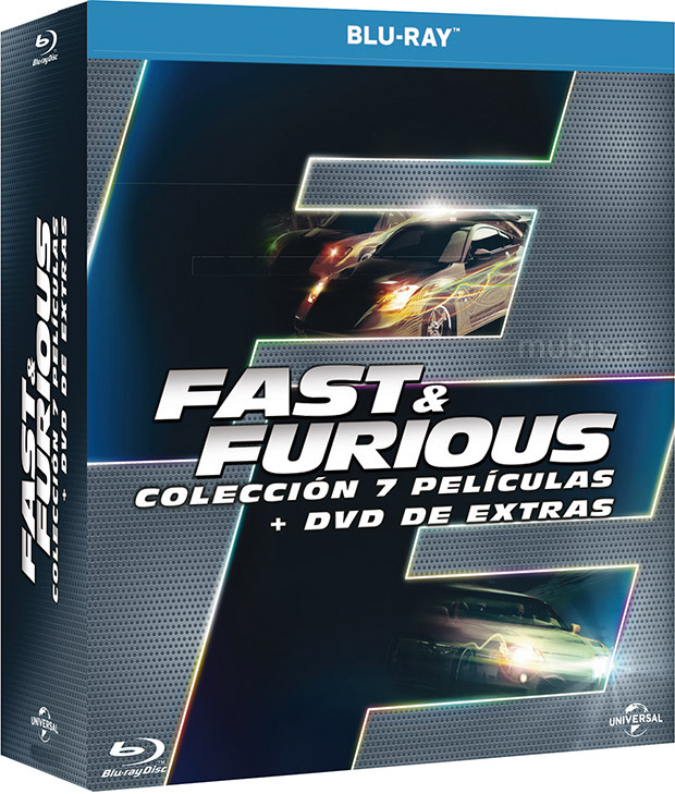 carátula Fast & Furious - Colección 7 Películas Blu-ray 1
