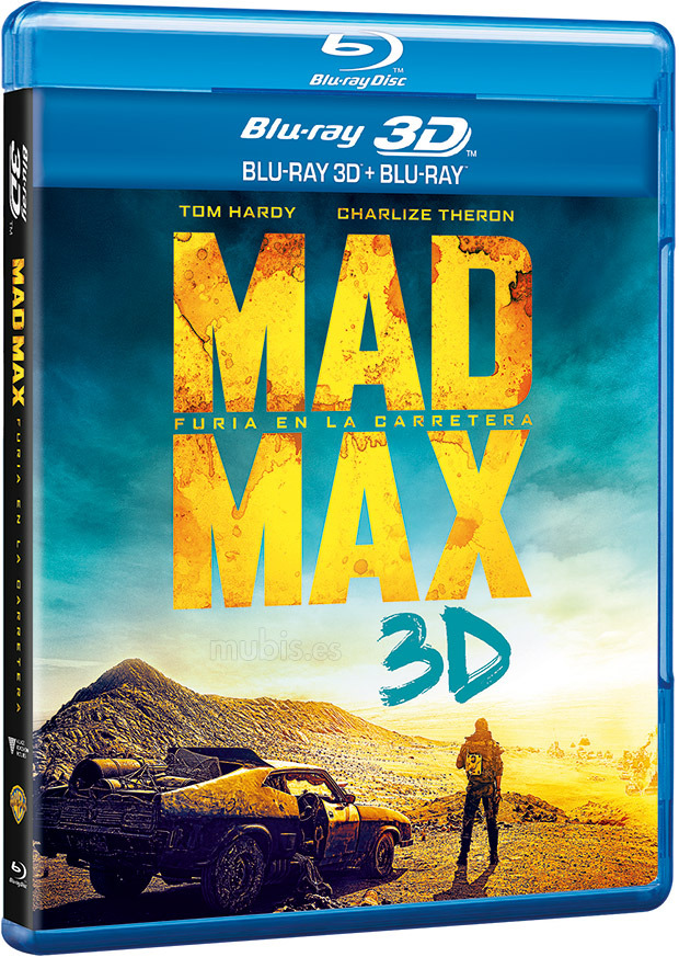 carátula Mad Max: Furia en la Carretera Blu-ray 3D 2
