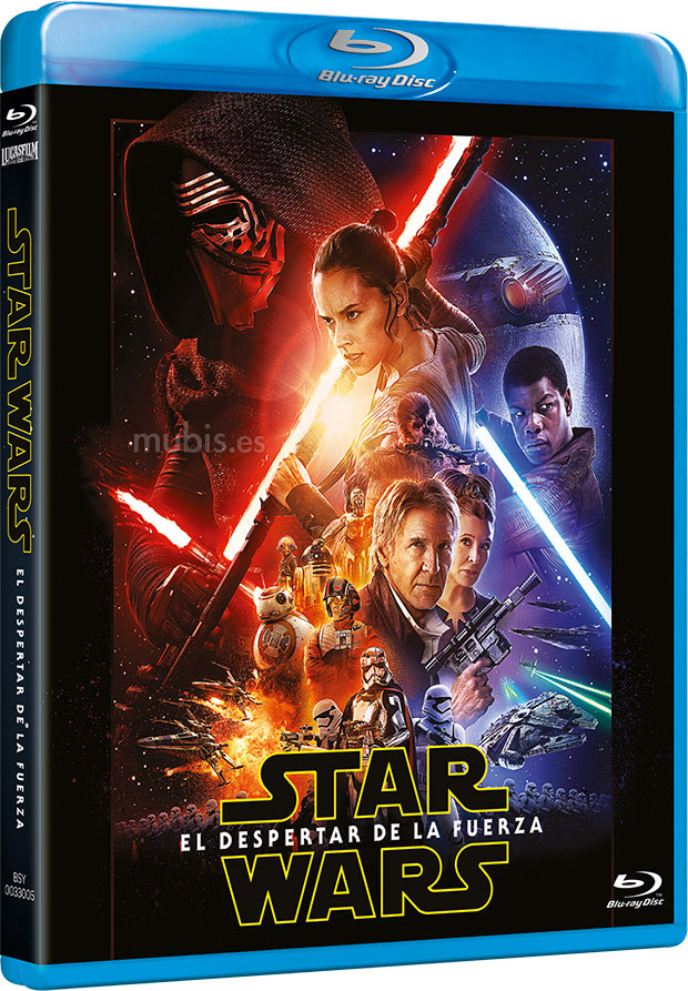carátula Star Wars: El Despertar de la Fuerza Blu-ray 1