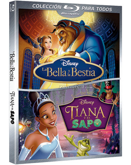 Pack La Bella y la Bestia + Tiana y el Sapo Blu-ray