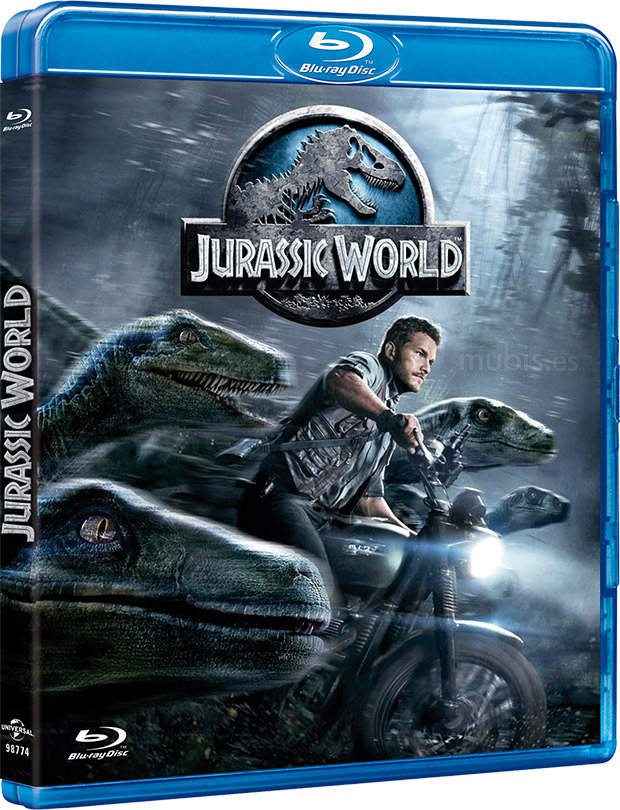 carátula Jurassic World Blu-ray 1