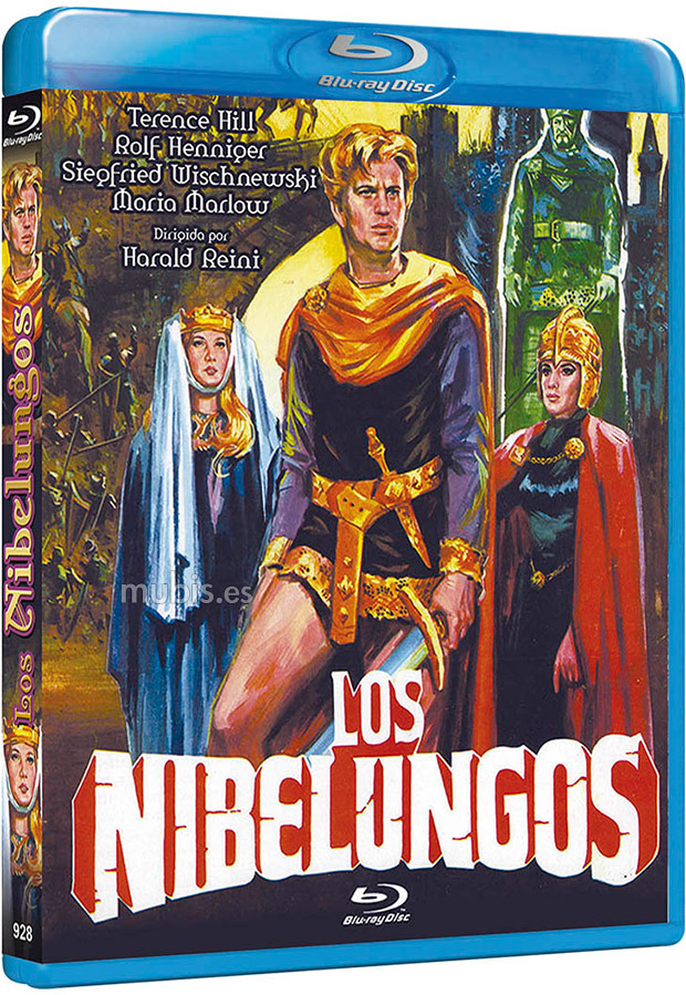 carátula Los Nibelungos Blu-ray 1
