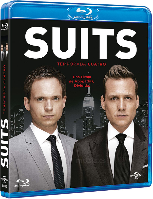 carátula Suits - Cuarta Temporada Blu-ray 1