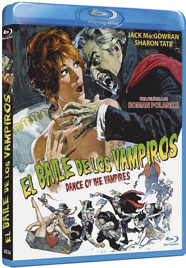 carátula El Baile de los Vampiros Blu-ray 1