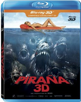 Piraña 3D Blu-ray 3D