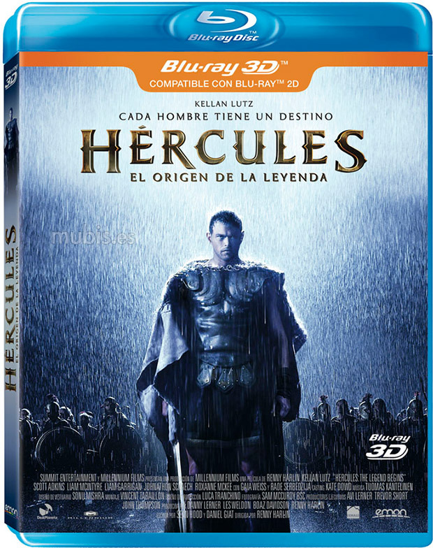 carátula Hércules: El Origen de la Leyenda Blu-ray 1