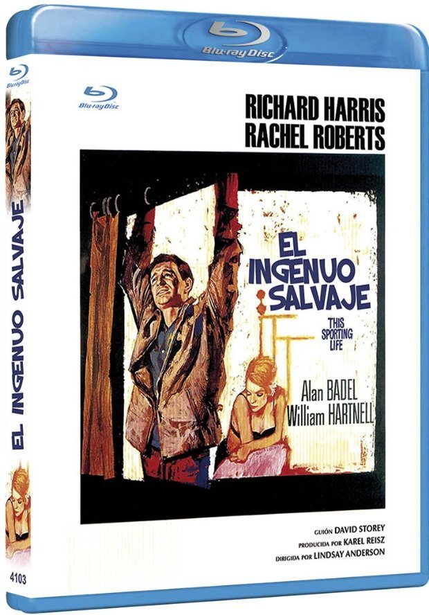 carátula El Ingenuo Salvaje Blu-ray 1