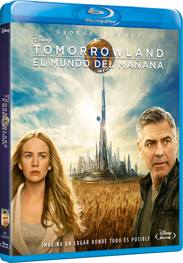 carátula Tomorrowland: El Mundo del Mañana Blu-ray 1