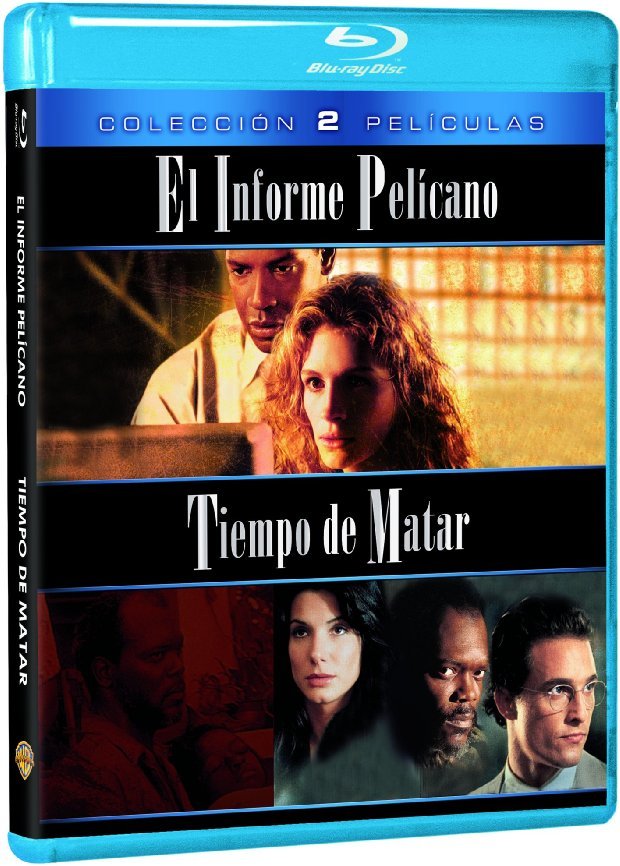 Pack El Informe Pelícano + Tiempo de Matar Blu-ray
