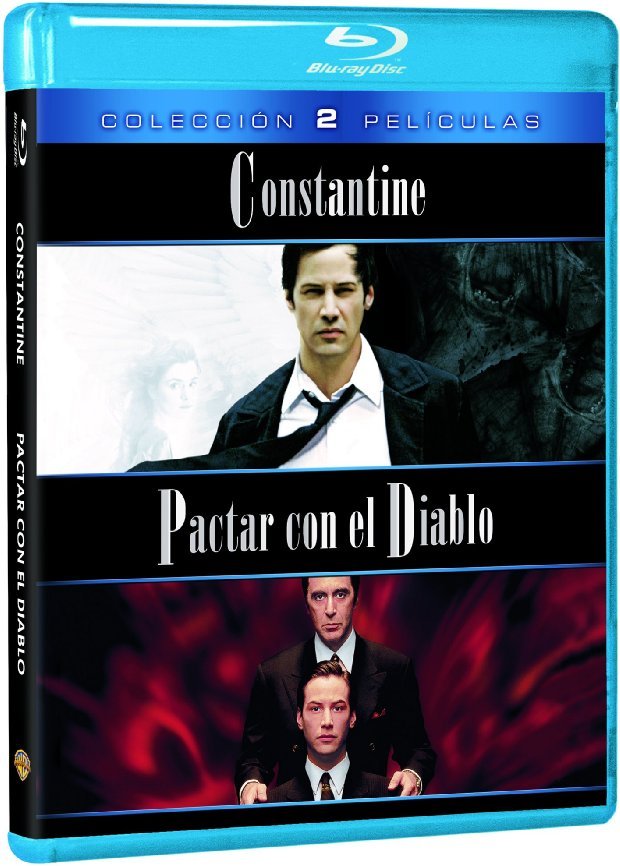carátula Pack Constantine + Pactar con el Diablo Blu-ray 1