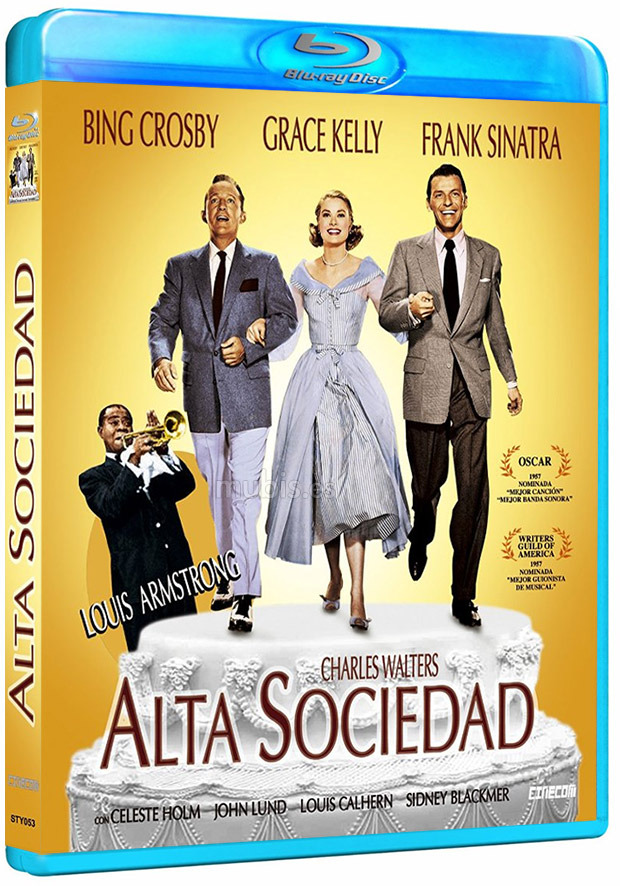 carátula Alta Sociedad Blu-ray 1