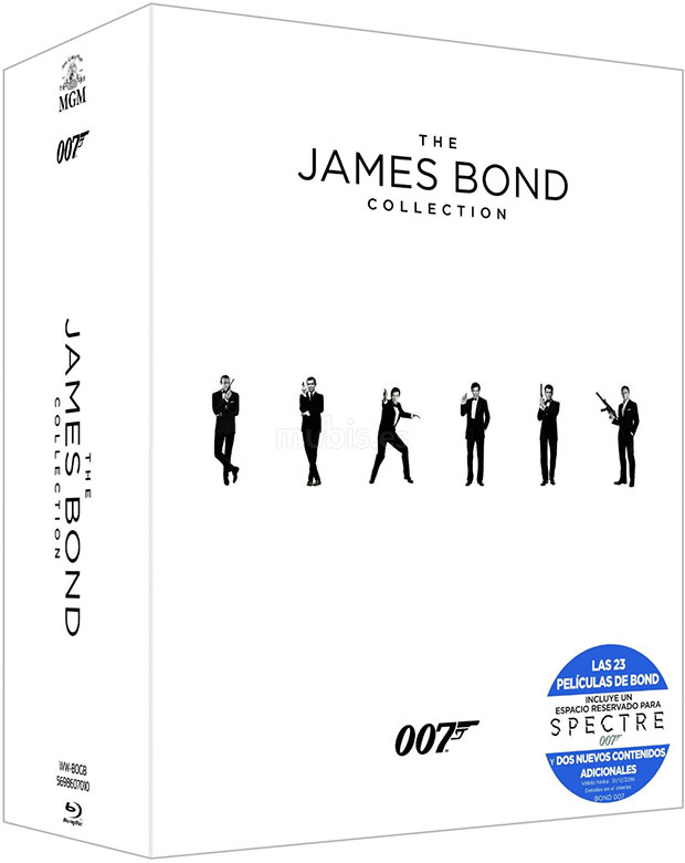 carátula Colección James Bond Blu-ray 1