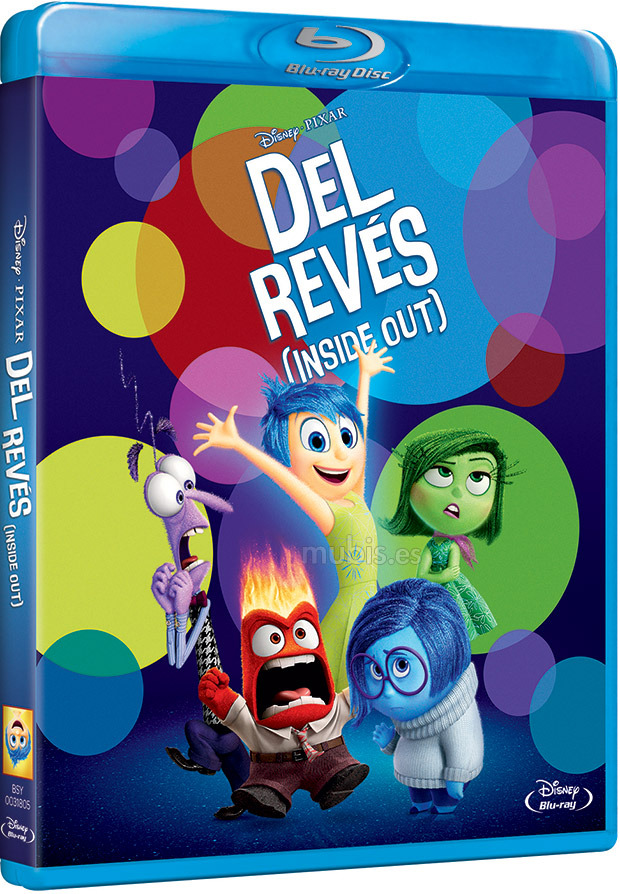 carátula Del Revés (Inside Out) Blu-ray 1