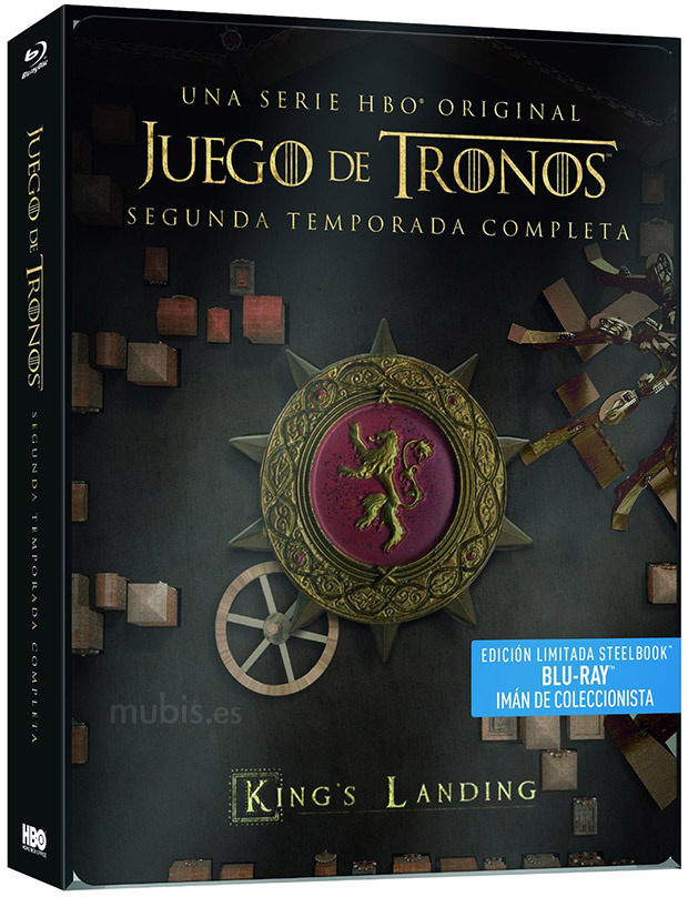 carátula Juego de Tronos - Segunda Temporada (Edición Metálica) Blu-ray 1
