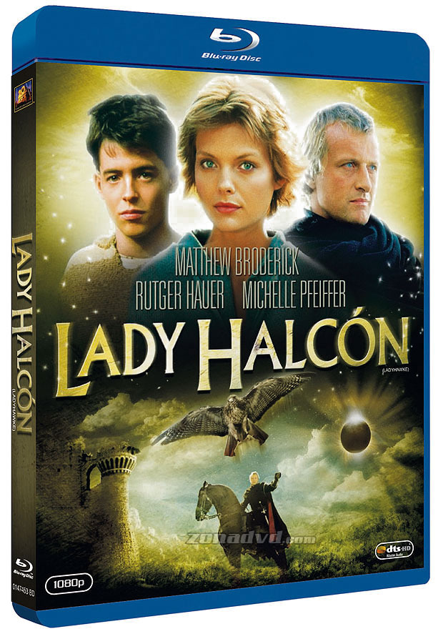 carátula Lady Halcón Blu-ray 1