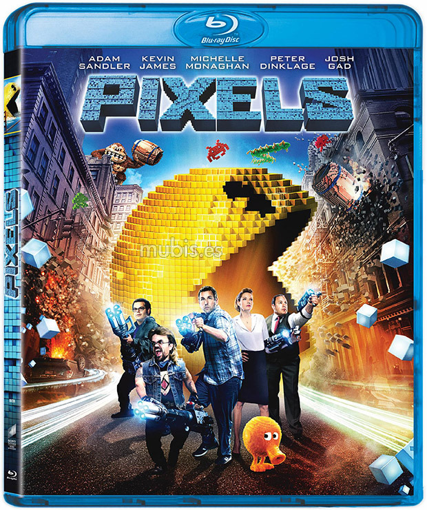 carátula Pixels Blu-ray 1