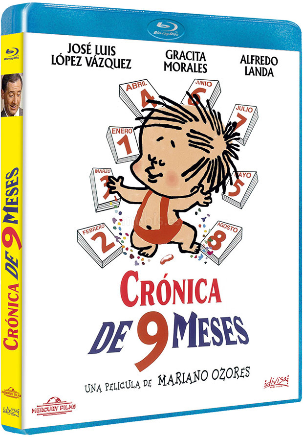 carátula Crónica de Nueve Meses Blu-ray 1