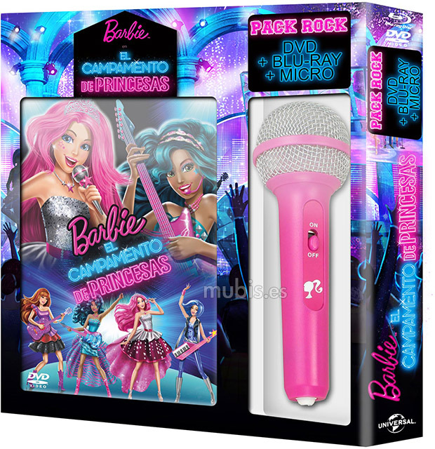 Barbie en el Campamento de Princesas Blu-ray