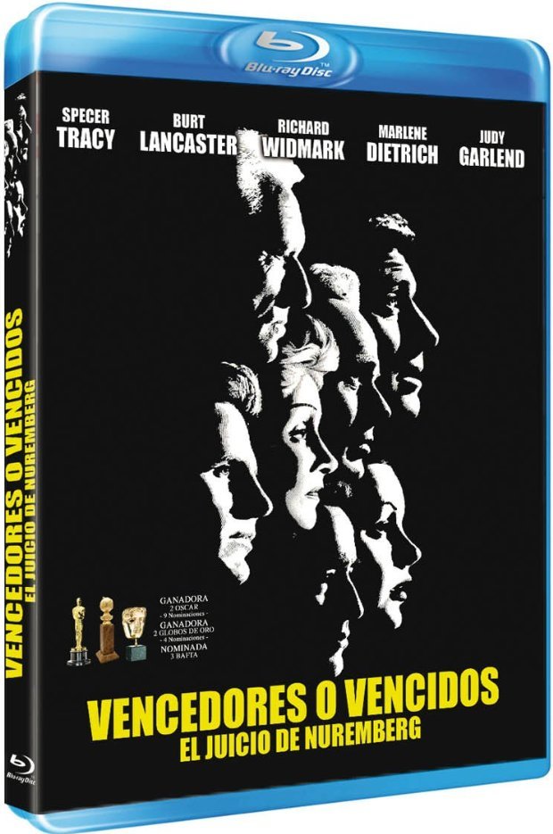 carátula Vencedores o Vencidos (El Juicio de Nuremberg) Blu-ray 1