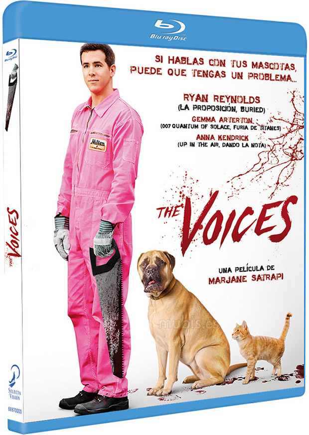 carátula The Voices Blu-ray 2