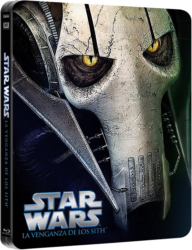 carátula Star Wars Episodio III: La Venganza de los Sith - Edición Metálica Blu-ray 1