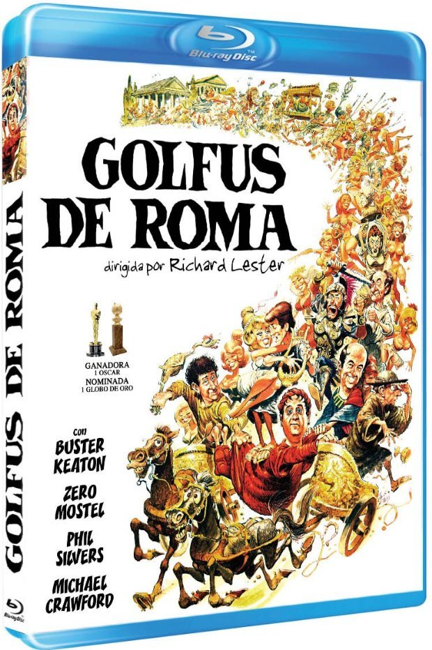 carátula Golfus de Roma Blu-ray 1