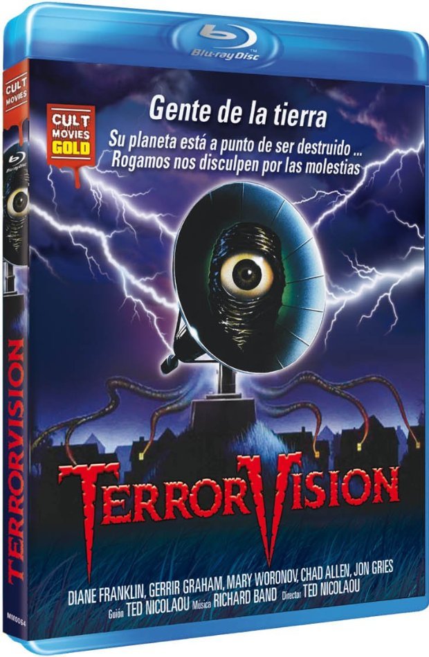 carátula TerrorVision Blu-ray 1