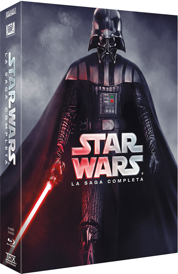 carátula Star Wars - Saga Completa Blu-ray 1