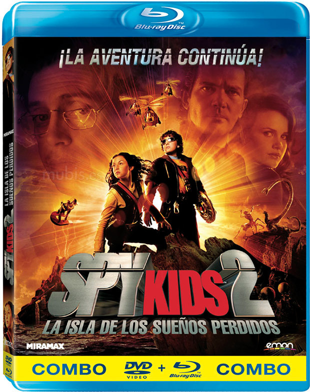 carátula Spy Kids 2 (Combo Blu-ray + DVD) Blu-ray 1