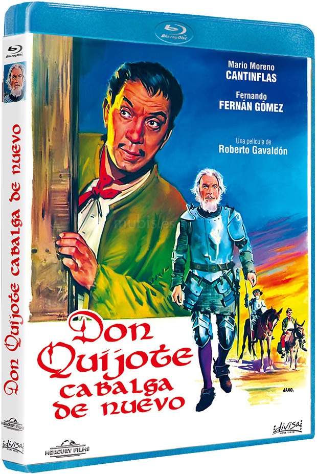 carátula Don Quijote Cabalga de Nuevo Blu-ray 1