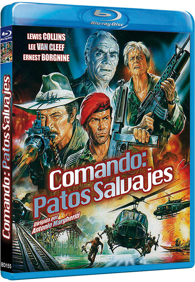 carátula Comando Patos Salvajes Blu-ray 1