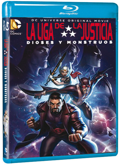 carátula La Liga de la Justicia: Dioses y Monstruos Blu-ray 1
