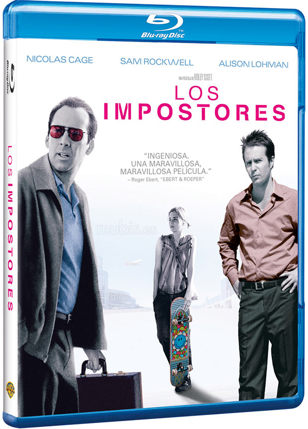 carátula Los Impostores Blu-ray 2