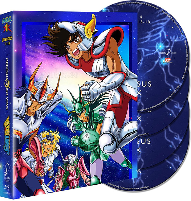 Los Caballeros del Zodiaco (Saint Seiya) - Box 1 Blu-ray