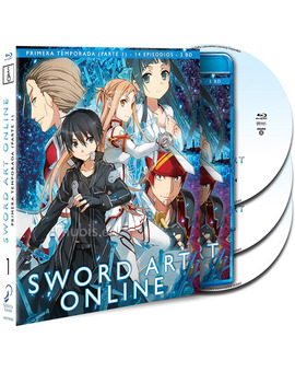 Sword Art Online - Primera Temporada Parte 1 Blu-ray