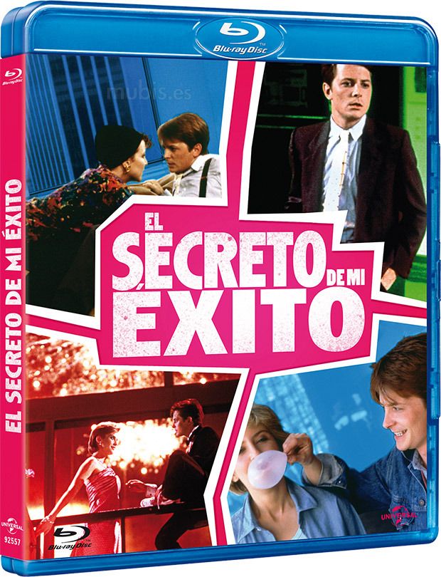 carátula El Secreto de mi Éxito Blu-ray 1