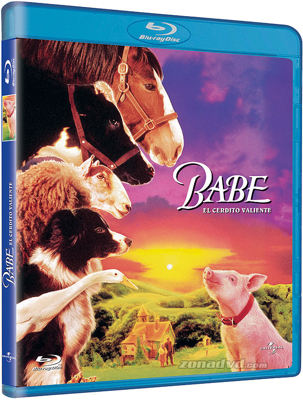 carátula Babe, El Cerdito Valiente Blu-ray 1