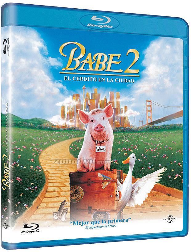 carátula Babe 2: El Cerdito en la Ciudad Blu-ray 1