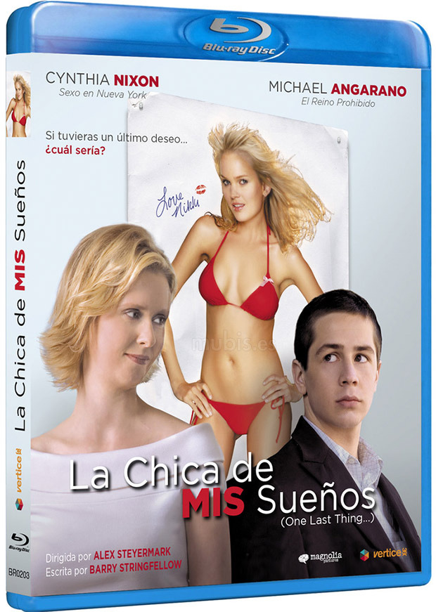 carátula La Chica de mis Sueños Blu-ray 1