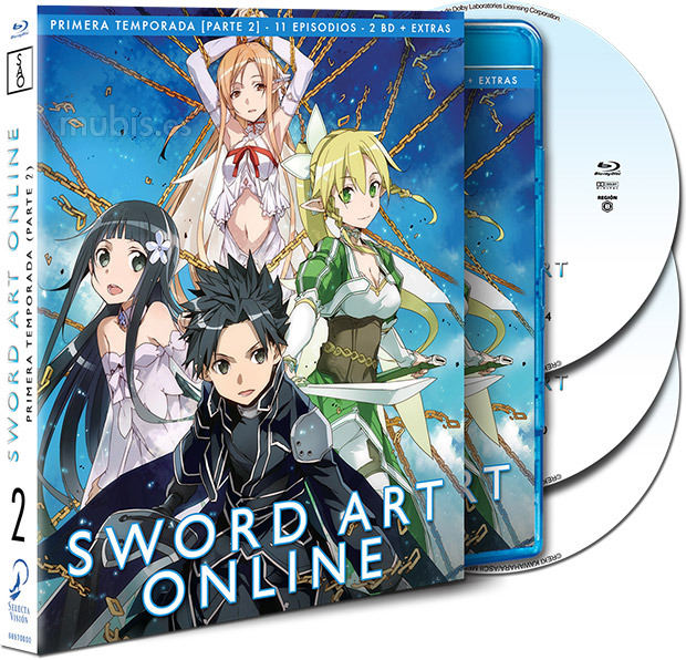 Sword Art Online - Primera Temporada Parte 2 Blu-ray