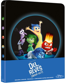 Del Revés (Inside Out) - Edición Metálica Blu-ray