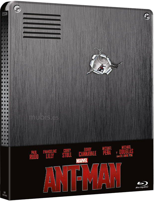 carátula Ant-Man - Edición Metálica Blu-ray 1