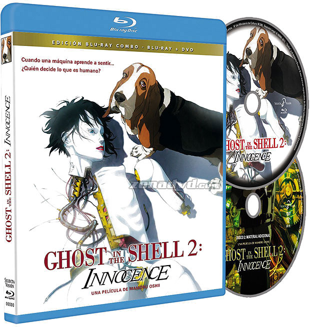 carátula Ghost in the Shell 2: Innocence (Combo Blu-ray + DVD) Blu-ray 1