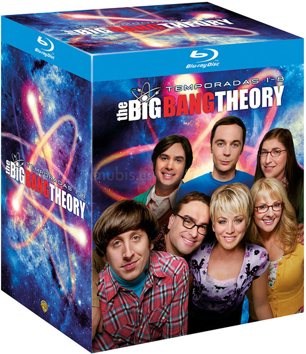 carátula The Big Bang Theory - Temporadas 1 a 8 Blu-ray 1