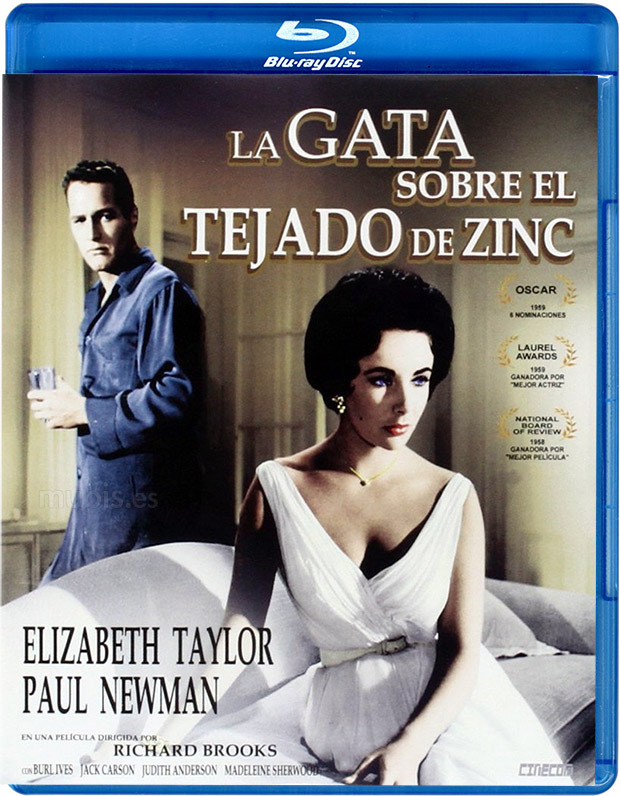 carátula La Gata sobre el Tejado de Zinc Blu-ray 1