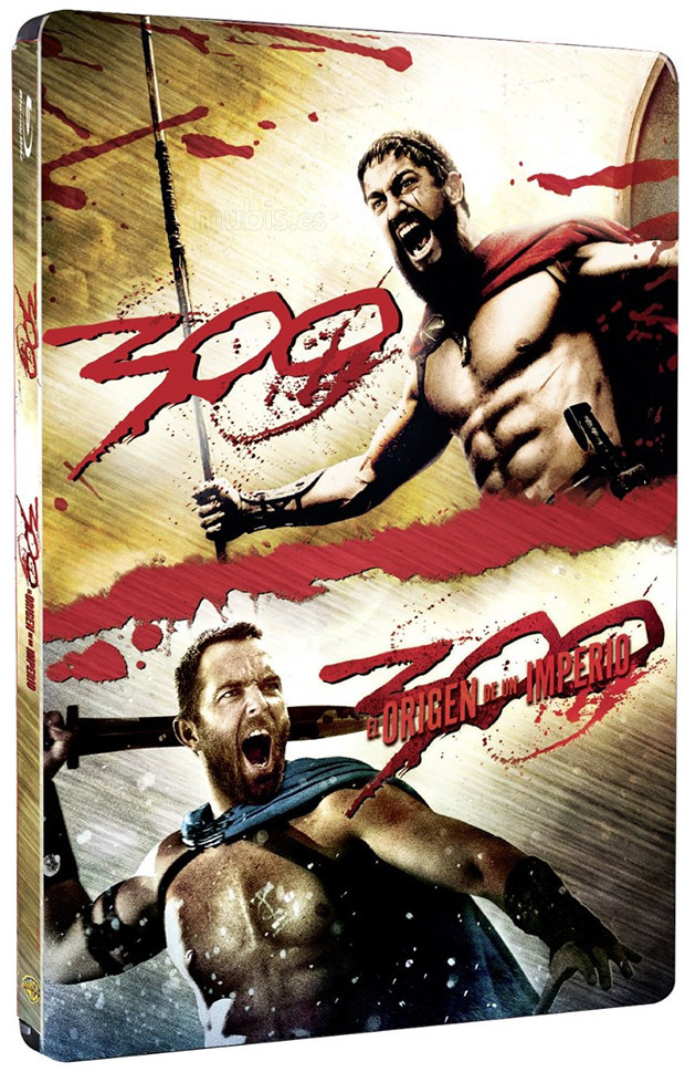 carátula Pack 300 + 300: El Origen de un Imperio - Edición Metálica Blu-ray 1