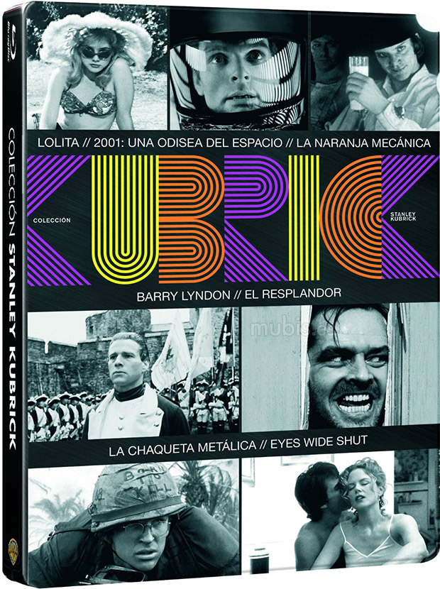 carátula Colección Stanley Kubrick - Edición Metálica Blu-ray 1