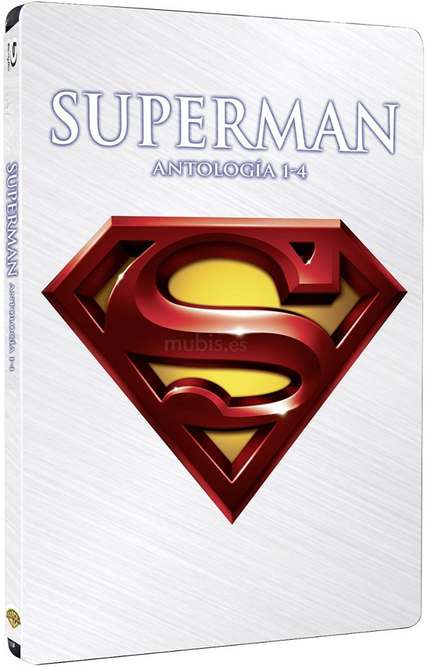 carátula Superman Antología - Edición Metálica Blu-ray 1